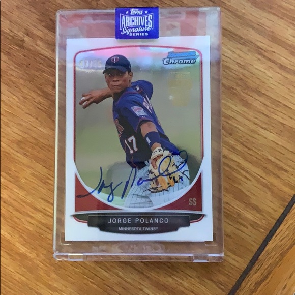 Other - Jorge Polanco Topps Archives Autograph 47/75